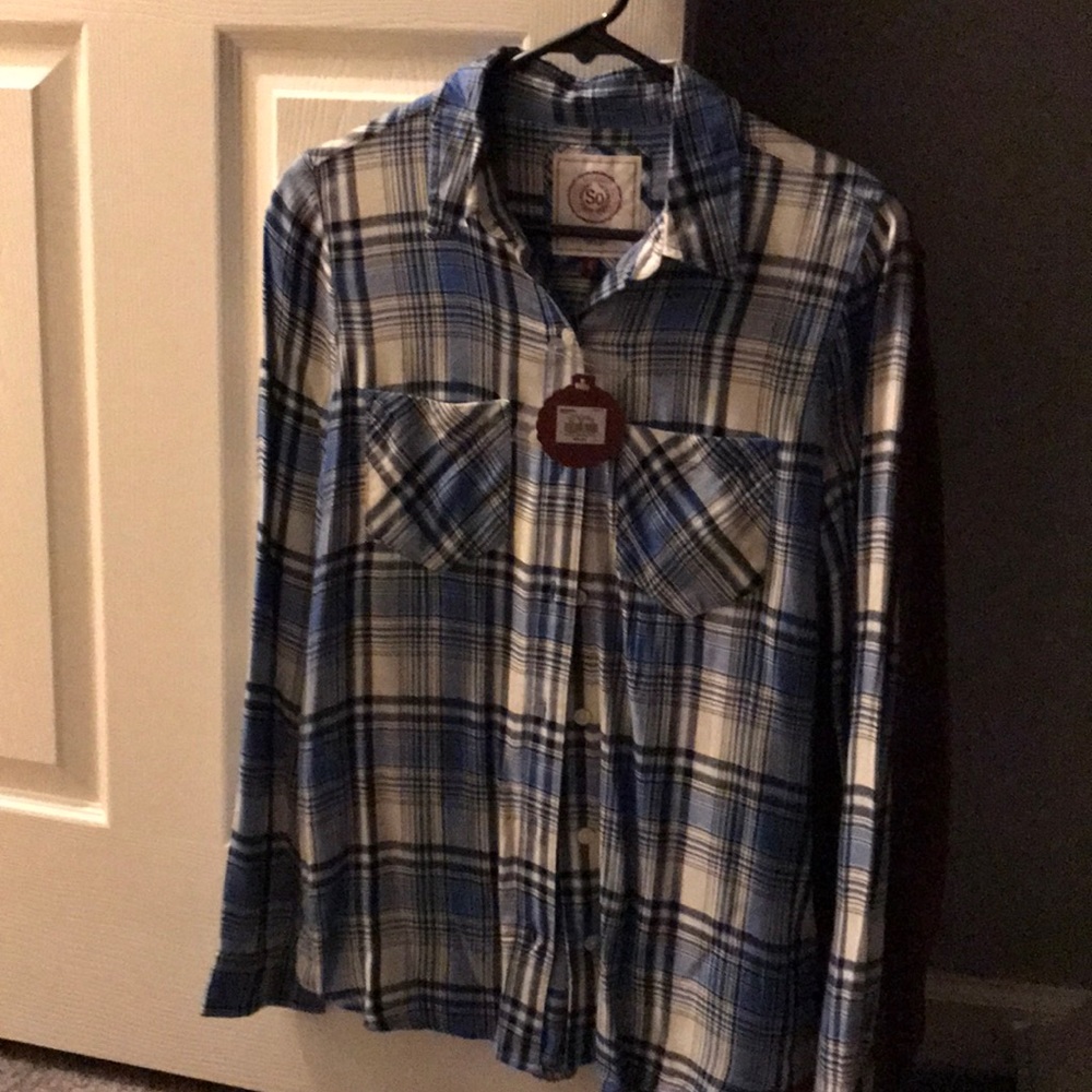SO by Kohls button up top